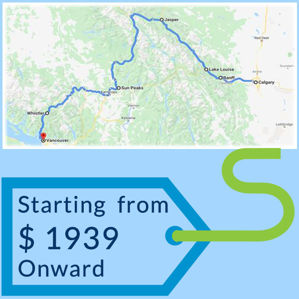 CANADIAN ROCKIES DEPARTURES